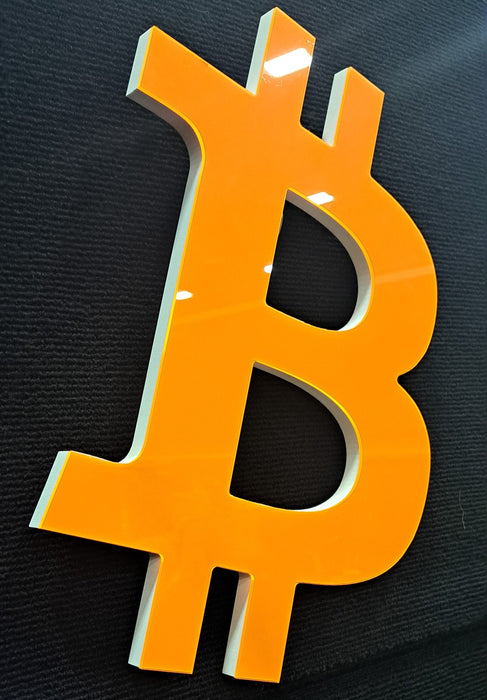 Bitcoin B 12"x16" Logo Memorabilia