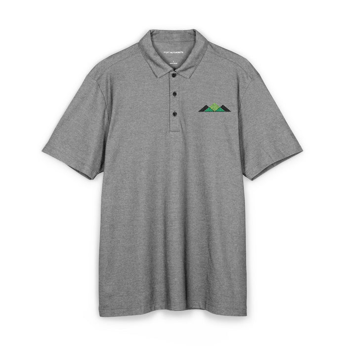 Men's Mountain Patch Polo Shirt — Professional Contacting LOGO