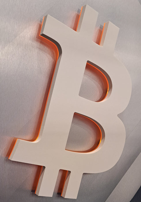 Bitcoin B 12"x16" Logo Memorabilia