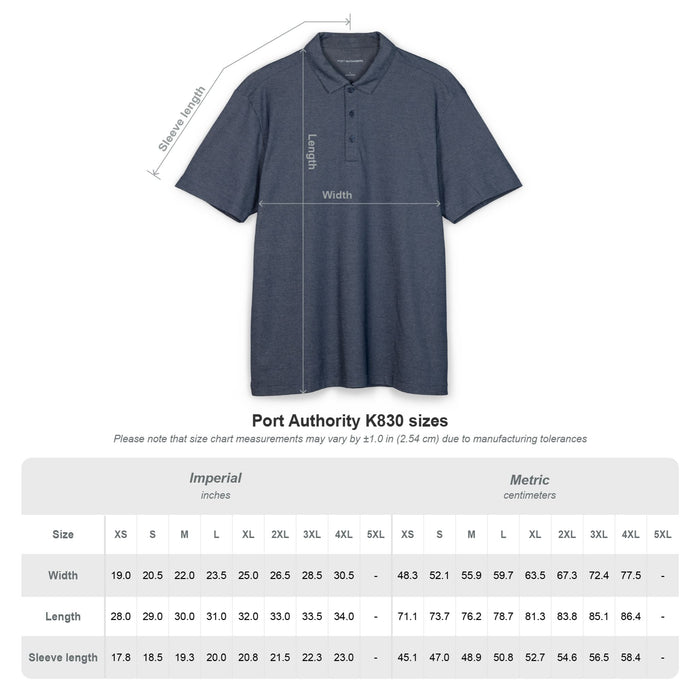 Men's Mountain Patch Polo Shirt — Professional Contacting LOGO